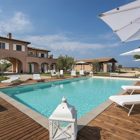 Вилла Agriturismo Pian Di Spille - Golf Тарквиния Экстерьер фото