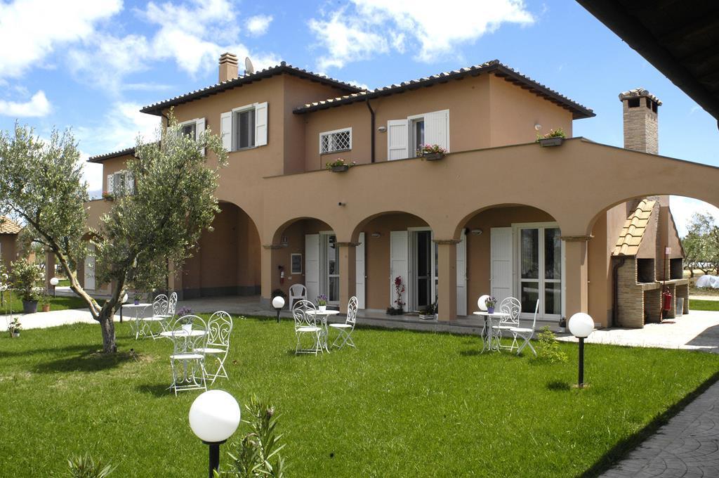 Вилла Agriturismo Pian Di Spille - Golf Тарквиния Экстерьер фото