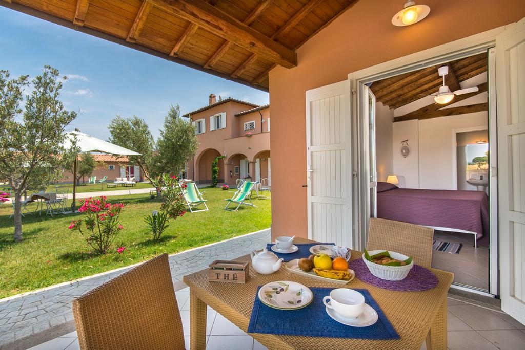 Вилла Agriturismo Pian Di Spille - Golf Тарквиния Экстерьер фото