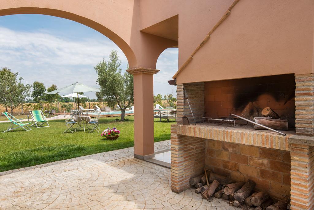 Вилла Agriturismo Pian Di Spille - Golf Тарквиния Экстерьер фото