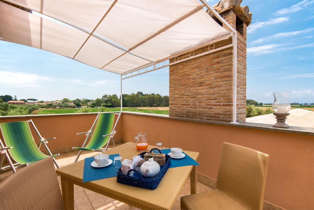 Вилла Agriturismo Pian Di Spille - Golf Тарквиния Экстерьер фото