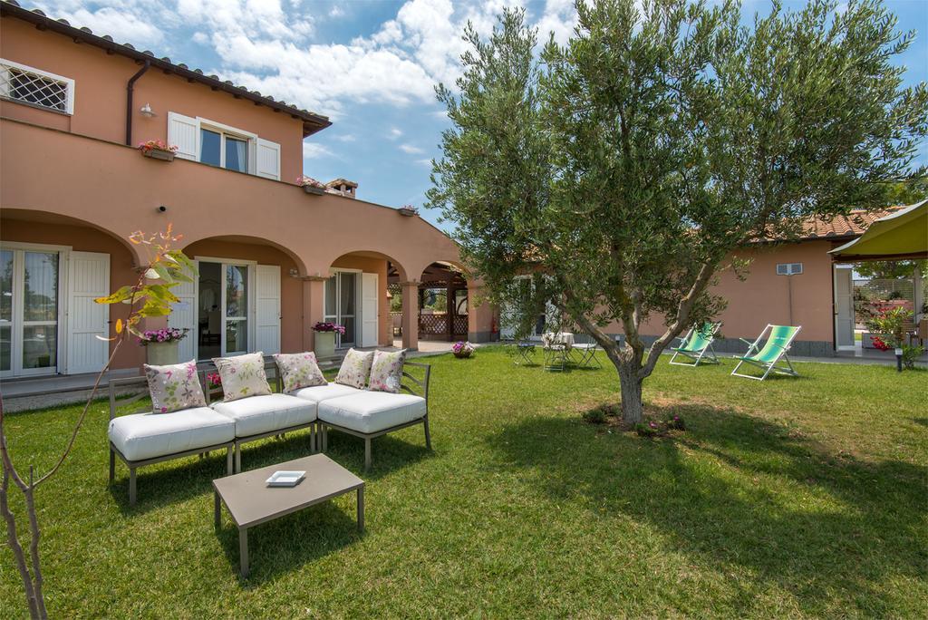 Вилла Agriturismo Pian Di Spille - Golf Тарквиния Экстерьер фото