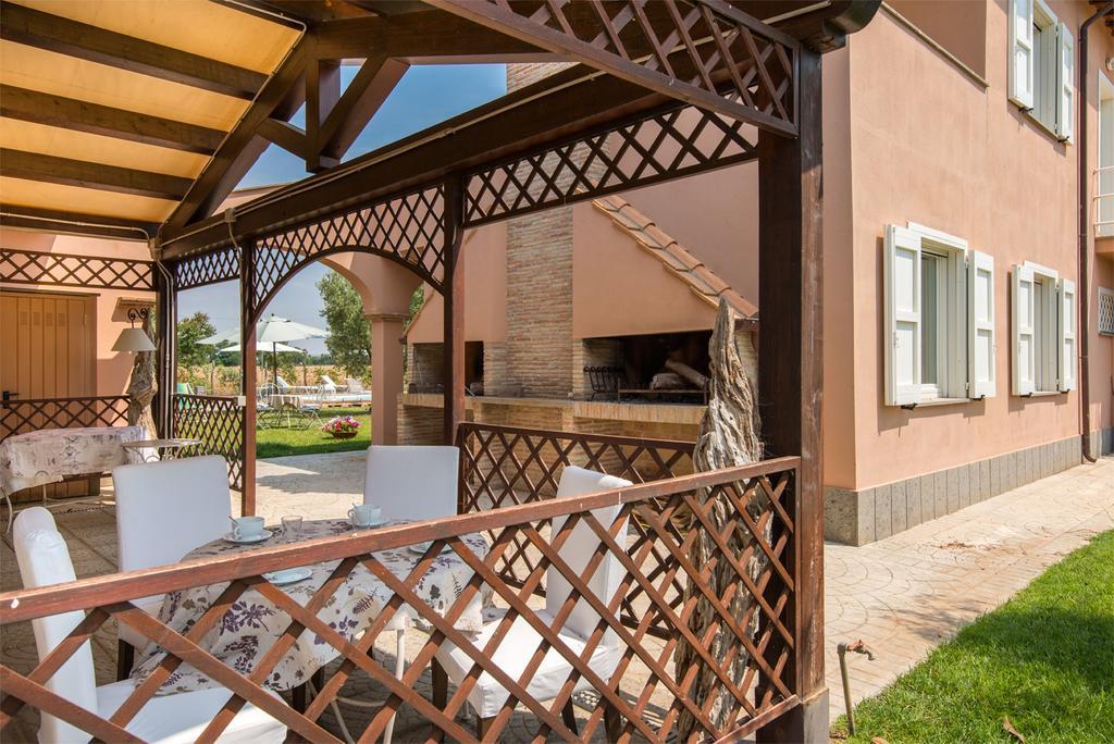 Вилла Agriturismo Pian Di Spille - Golf Тарквиния Экстерьер фото